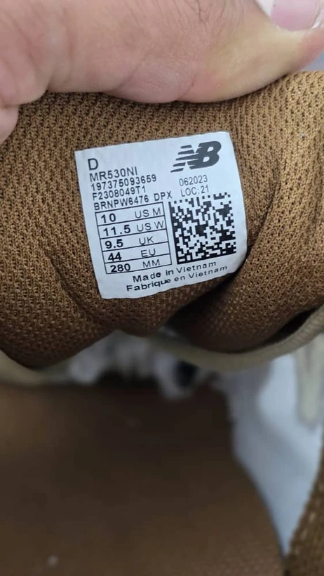 کتونی نیوبالانس 530 ویتنامی وارداتی  - سایز 37 تا 45 - Newbalance 530