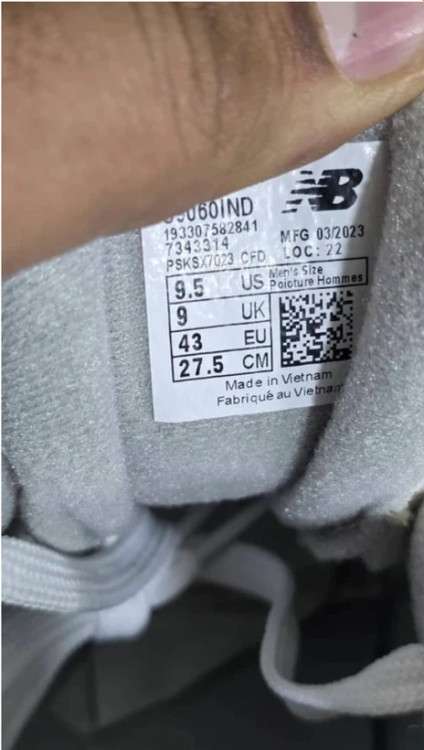کتونی نیوبالانس 9060 ویتنامی وارداتی - سایز 40 تا 45 - Newbalance 9060