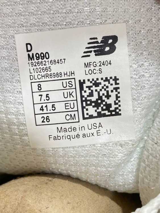 کتونی نیوبالانس 990v6 ویتنامی وارداتی - سایز 36 تا 45 - Newbalance 990v6