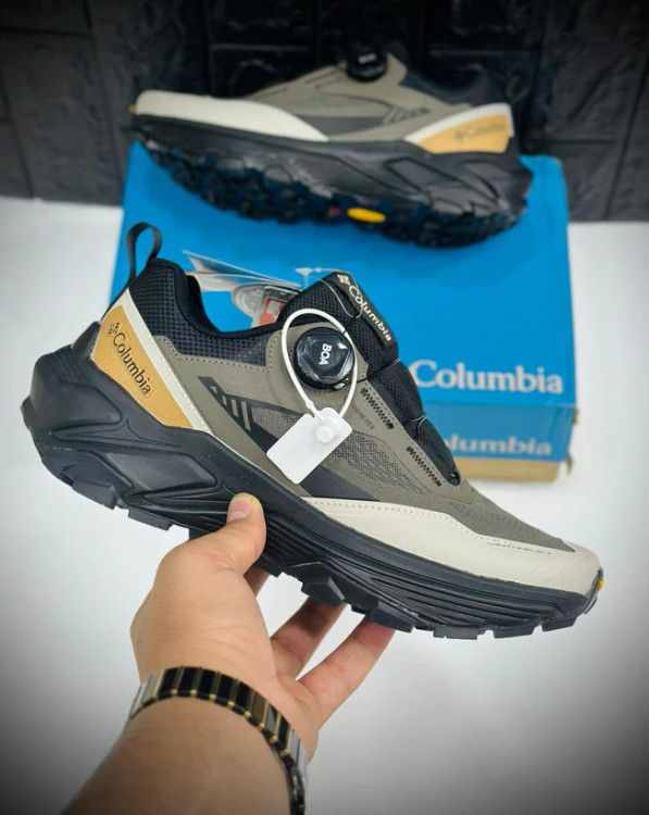 کتونی کلمبیا ضدآب با زیره ویبرام و بند دیسکی ویتنامی وارداتی - سایز 40 تا 45 - Columbia Boa GTX