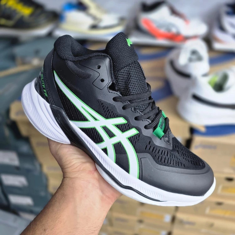 کتونی آسیکس مناسب والیبال، بدمینتون، تنیس، پدل ویتنامی وارداتی - سایز 40 تا 45 - Asics Indoor Sky Elite FF 2