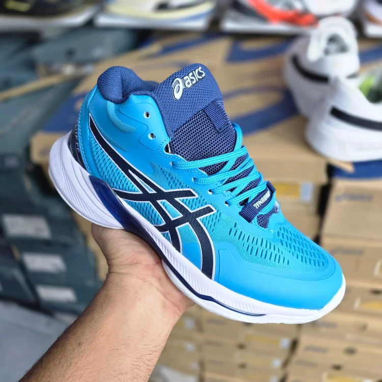 کتونی آسیکس مناسب والیبال، بدمینتون، تنیس، پدل ویتنامی وارداتی - سایز 40 تا 45 - Asics Indoor Sky Elite FF 2