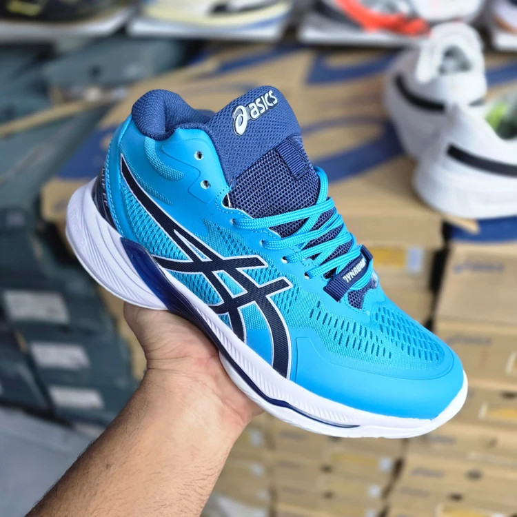 کتونی آسیکس مناسب والیبال، بدمینتون، تنیس، پدل ویتنامی وارداتی - سایز 40 تا 45 - Asics Indoor Sky Elite FF 2