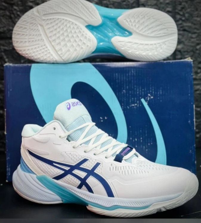 کتونی آسیکس مناسب والیبال، بدمینتون، تنیس، پدل ویتنامی وارداتی - سایز 40 تا 45 - Asics Indoor Sky Elite FF 2