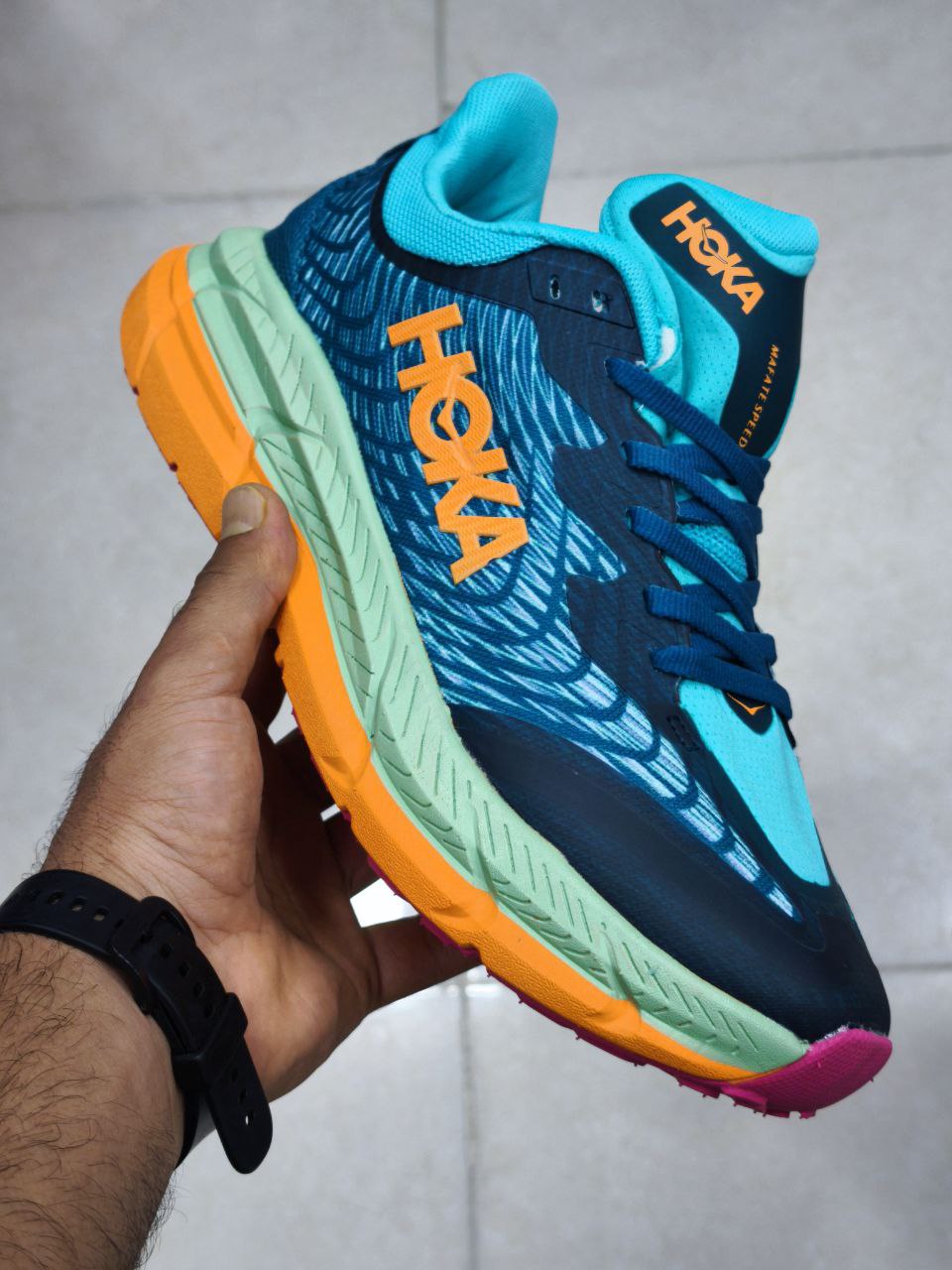 کتونی هوکا مافات اسپید 4 ویتنامی وارداتی - سایز 40 تا 45 - Hoka Mafate Speed 4