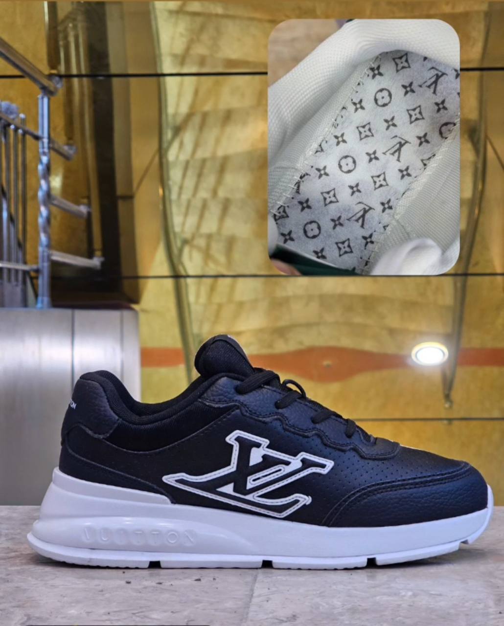 کتونی لویی ویتون کلاسیک کیفیت مستر - سایز 40 تا 45 - Louis Vuitton Classic