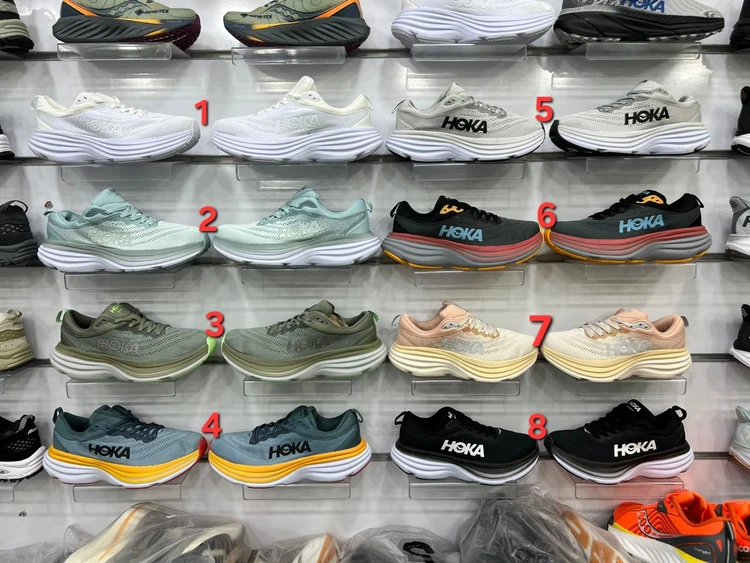 کتونی هوکا باندی 8 ویتنامی وارداتی - سایز 40 تا 45 - Hoka Bondi 8