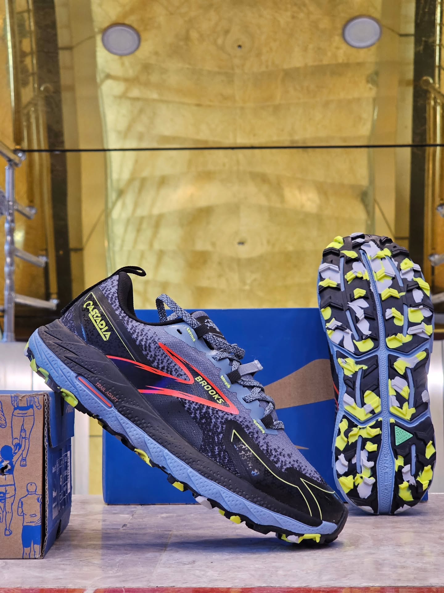 کتونی بروکس کاسکادیا 18 کیفیت مستر ویتنامی - سایز 40 تا 45 - Brooks Cascadia 18