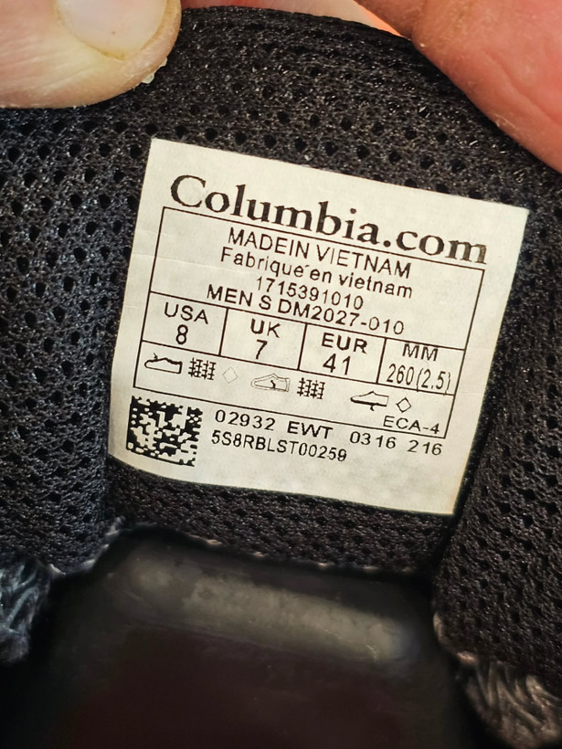 نیم بوت کلمبیا تک لایت کیفیت مستر - سایز 40 تا 45 - Columbia Tech Lite