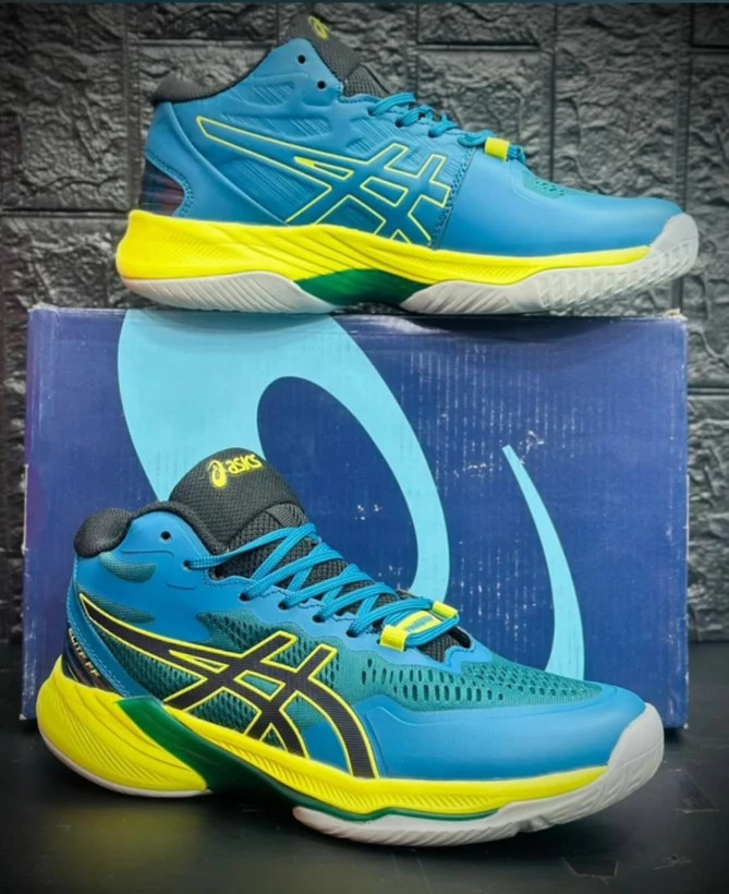 کتونی آسیکس مناسب والیبال، بدمینتون، تنیس، پدل ویتنامی وارداتی - سایز 40 تا 45 - Asics Indoor Sky Elite FF 2