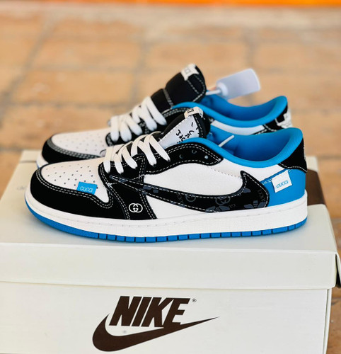 کتونی نایکی ایر جردن 1 تراویس اسکات ویتنامی وارداتی - سایز 40 تا 45 - Nike Air jordan 1 High Travis Scot