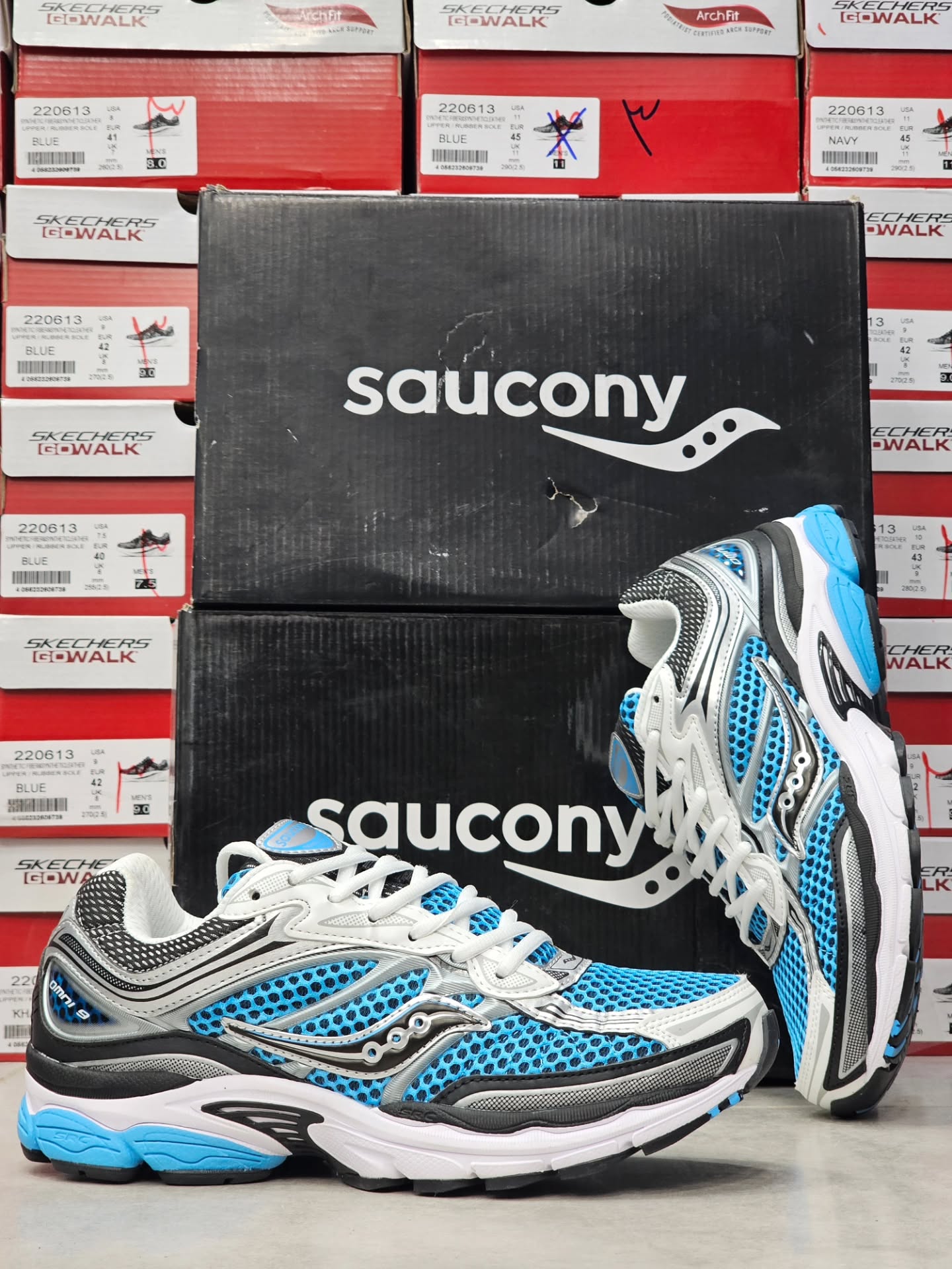 کتونی ساکونی تور درشت کیفیت مستر - سایز 40 تا 45 - Saucony Omni 9