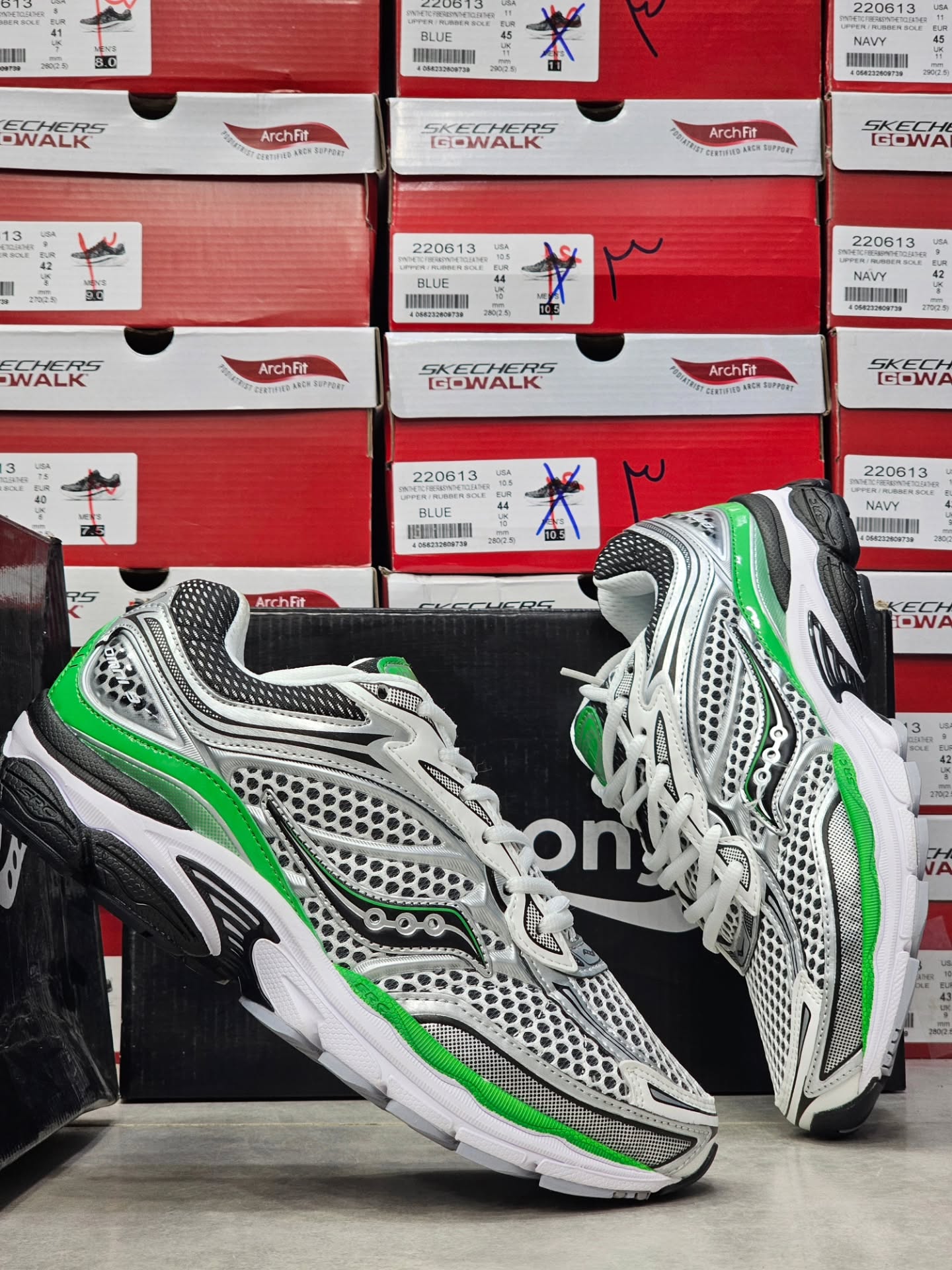کتونی ساکونی تور درشت ویتنامی وارداتی - سایز 40 تا 45 - Saucony Omni 9