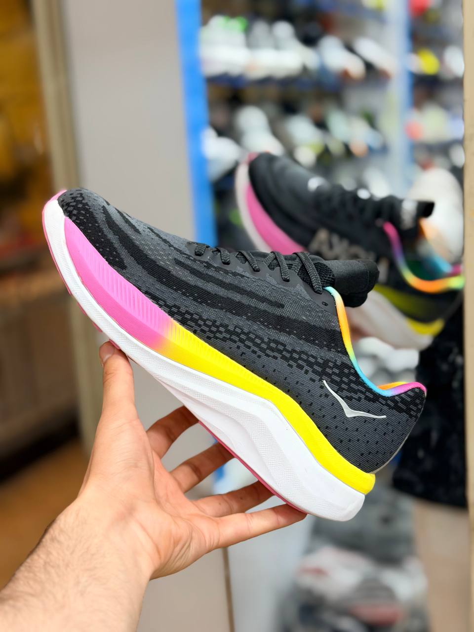 کتونی هوکا مچ ایکس کیفیت مستر - سایز 41 تا 46 - Hoka Mach X