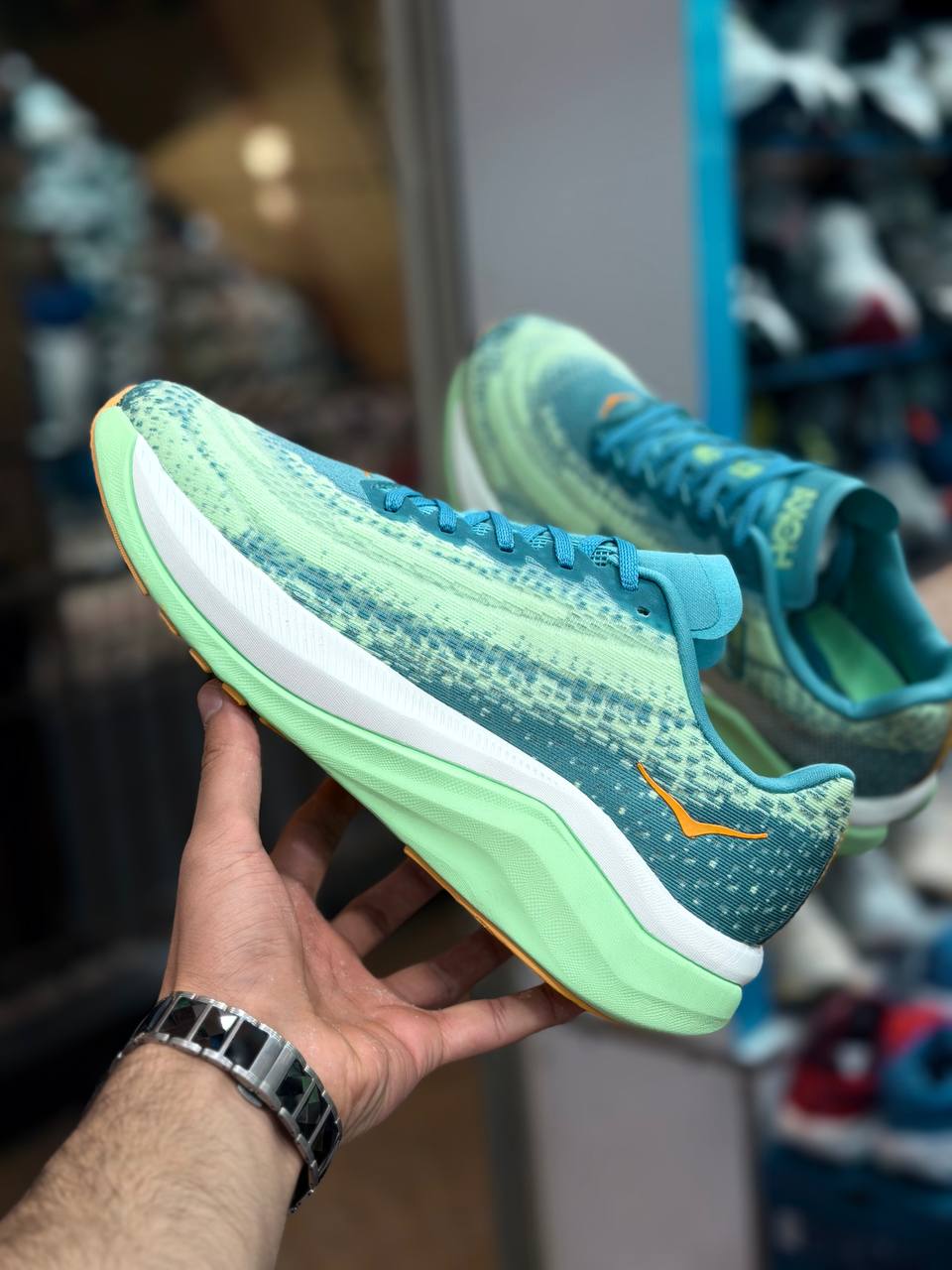 کتونی هوکا مچ ایکس کیفیت مستر - سایز 41 تا 46 - Hoka Mach X