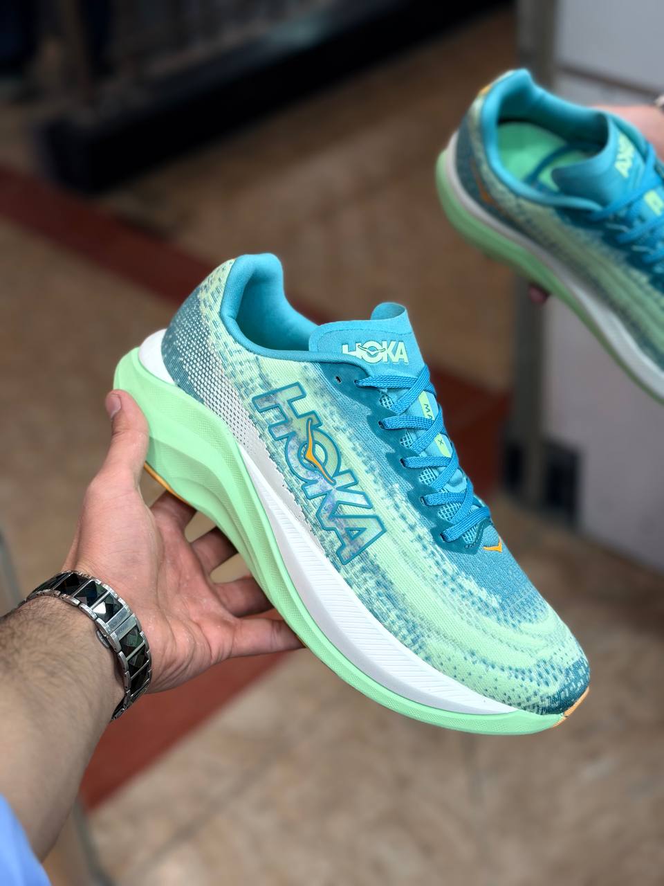 کتونی هوکا مچ ایکس کیفیت مستر - سایز 41 تا 46 - Hoka Mach X