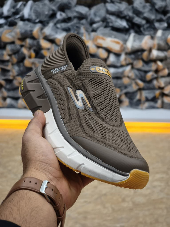 کتونی اسکیچرز بدون بند کیفیت مستر - سایز 40 تا 45 - Skechers Max Cushioning