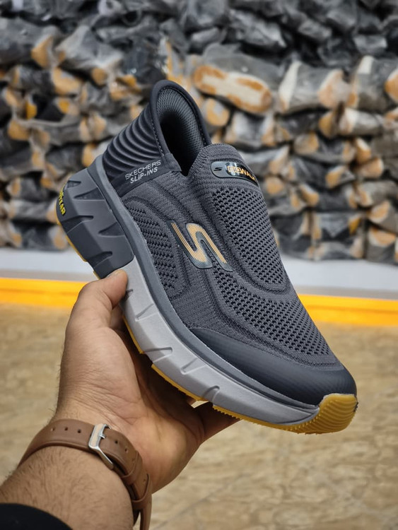 کتونی اسکیچرز بدون بند کیفیت مستر - سایز 40 تا 45 - Skechers Max Cushioning