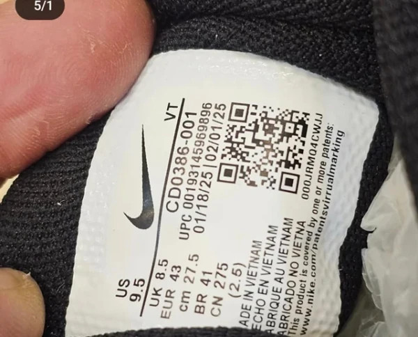 کتونی نایکی گاید 10 رویه چرم ضدآب کیفیت مستر - سایز 40 تا 45 - Nike Guide 10