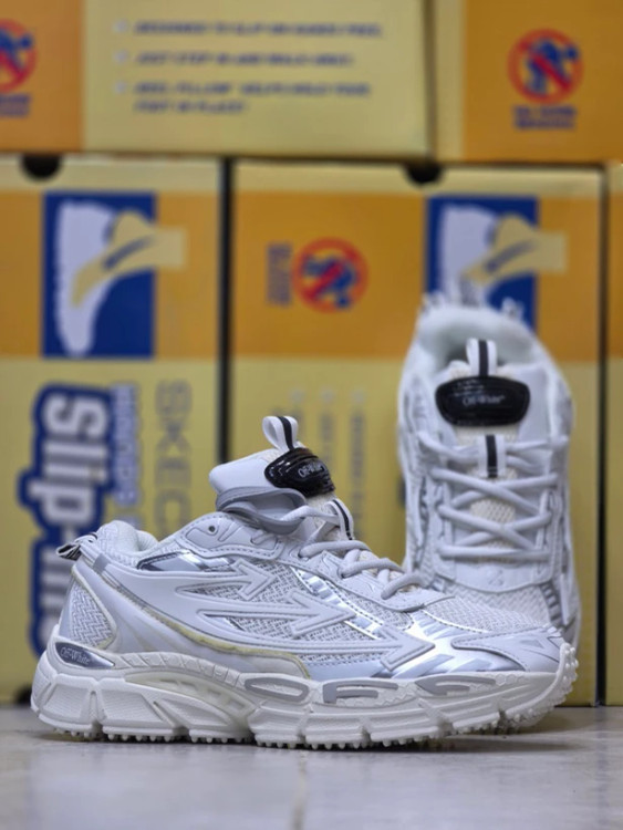 کتونی آف وایت کیفیت مستر - سایز 40 تا 45 - Off White