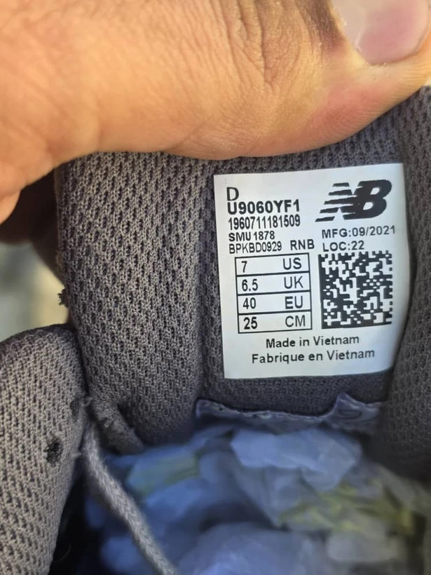 کتونی نیوبالانس 9060 کیفیت مستر - سایز 40 تا 45 - New Balance 9060