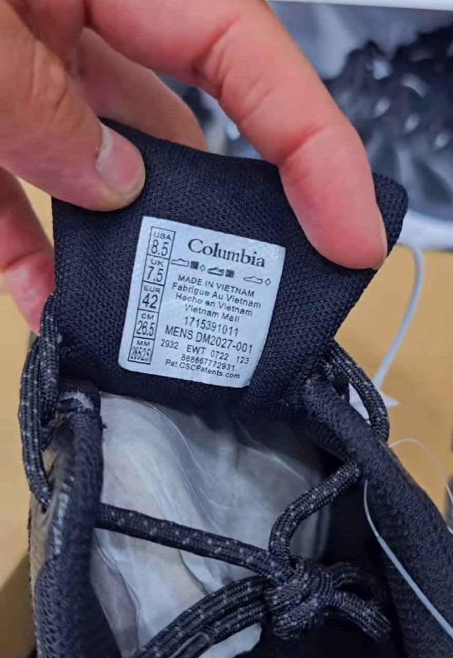 کتونی کلمبیا پیک فریک 2 کیفیت مستر - سایز 40 تا 45 - Columbia Peakfreak II