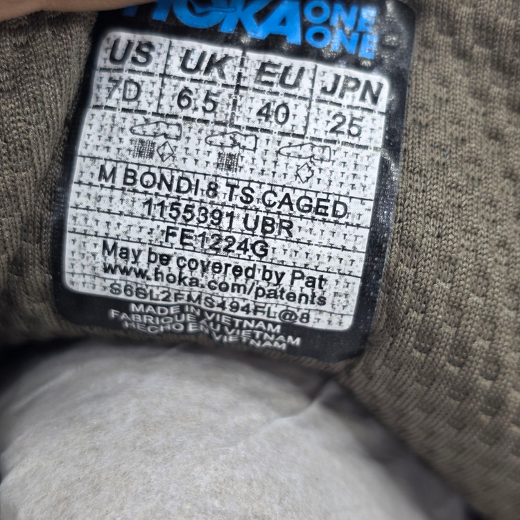 کتونی هوکا باندی 8 تی اس کیفیت مستر - سایز 40 تا 45 - Hoka Bondi 8 TS Caged