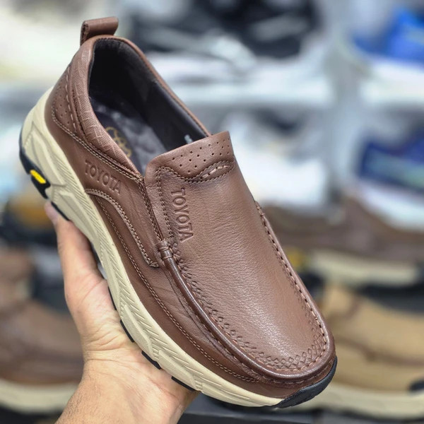 کفش چرم تویوتا کیفیت مستر - سایز 40 تا 45 - TOYOTA Shoes