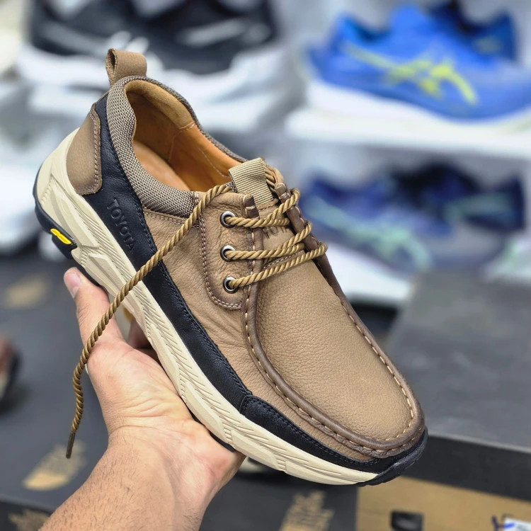 کفش چرم تویوتا کیفیت مستر - سایز 40 تا 45 - TOYOTA Shoes
