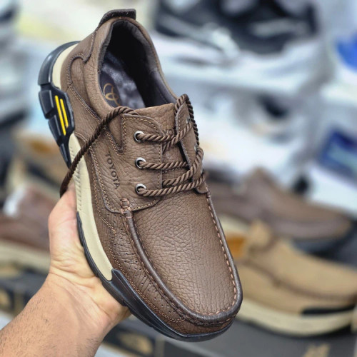 کفش چرم تویوتا کیفیت مستر - سایز 40 تا 45 - TOYOTA Shoes