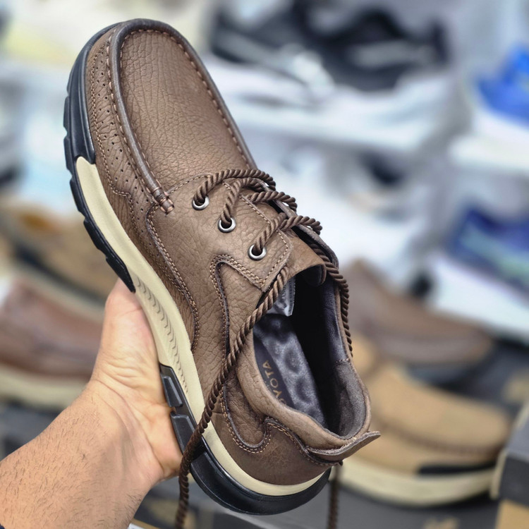 کفش چرم تویوتا کیفیت مستر - سایز 40 تا 45 - TOYOTA Shoes