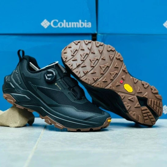 کتونی کلمبیا ضدآب با زیره ویبرام و بند دیسکی کیفیت مستر - سایز 40 تا 45 - Columbia Boa GTX