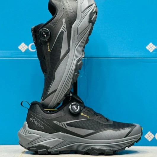 کتونی کلمبیا ضدآب با زیره ویبرام و بند دیسکی کیفیت مستر - سایز 40 تا 45 - Columbia Boa GTX