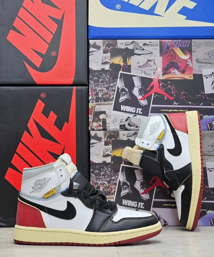 کتونی نایکی ایر جردن ساق دار ساخت ویتنام - سایز 40 تا 45 - Nike Air jordan