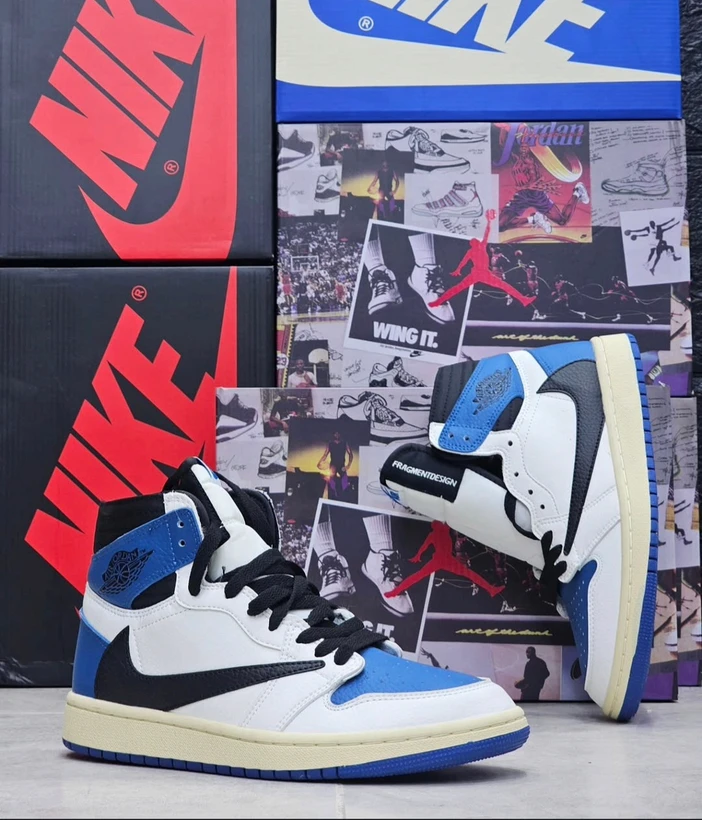 کتونی نایکی ایر جردن ساق دار ساخت ویتنام - سایز 40 تا 45 - Nike Air jordan