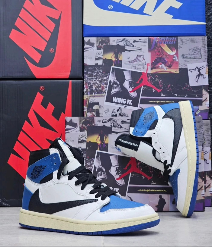 کتونی نایکی ایر جردن ساق دار ساخت ویتنام - سایز 40 تا 45 - Nike Air jordan