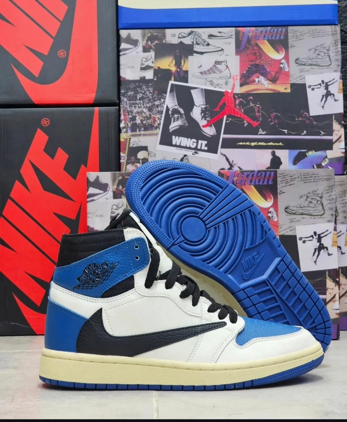 کتونی نایکی ایر جردن ساق دار ساخت ویتنام - سایز 40 تا 45 - Nike Air jordan