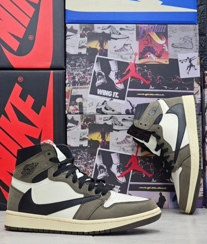 کتونی نایکی ایر جردن ساق دار ساخت ویتنام - سایز 40 تا 45 - Nike Air jordan