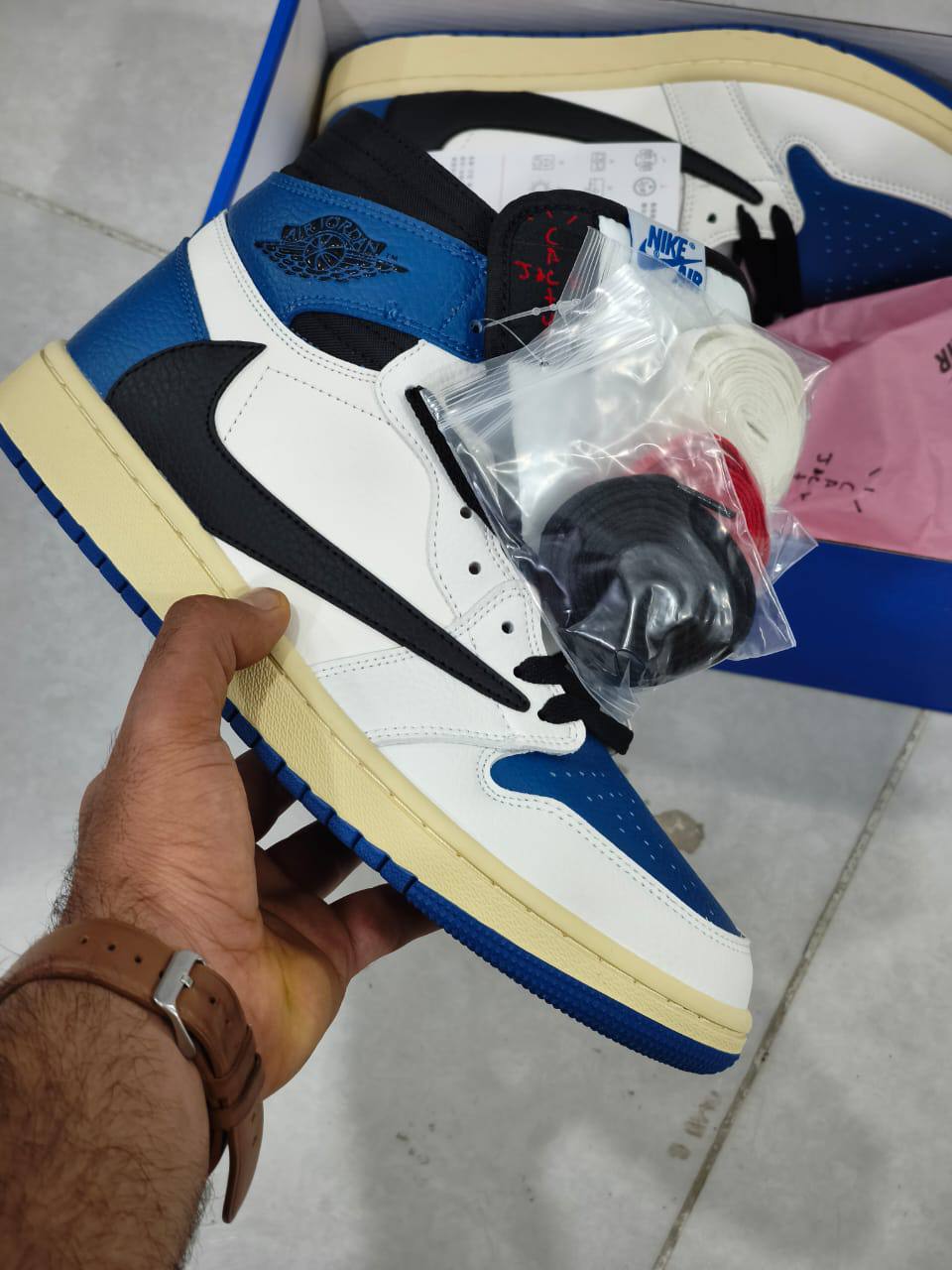 کتونی نایکی ایر جردن ساق دار ساخت ویتنام - سایز 40 تا 45 - Nike Air jordan