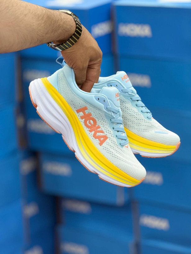 کتونی هوکا باندی 8 کیفیت مستر - سایز 38 تا 45 - Hoka Bondi 8