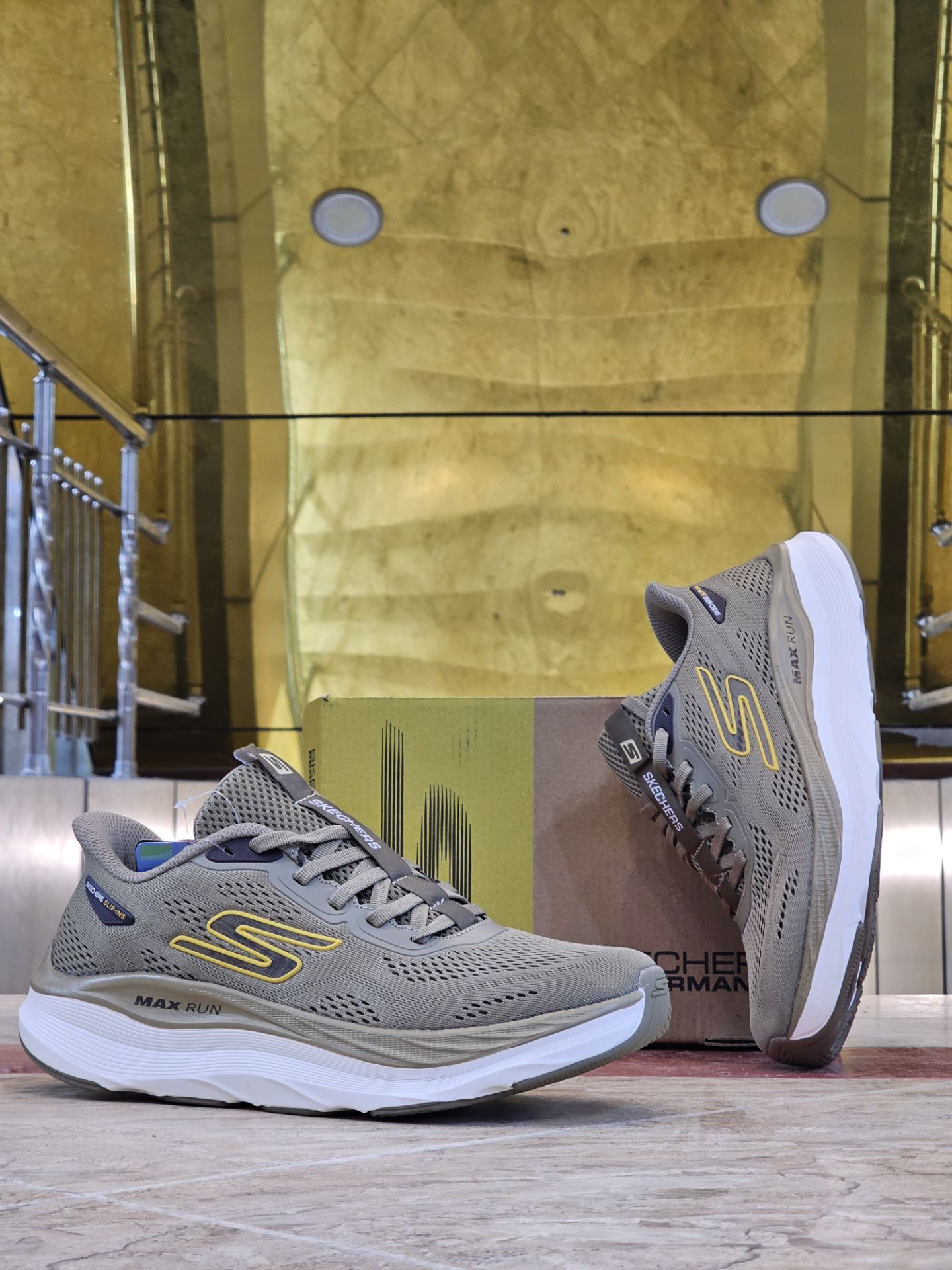 کتونی اسکیچرز مکس ران کیفیت مستر - سایز 40 تا 45 - Skechers Max Run