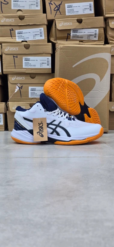 کتونی آسیکس مناسب والیبال، بدمینتون، تنیس، پدل وارداتی - سایز 40 تا 45 - Asics Sky Elite FF 3