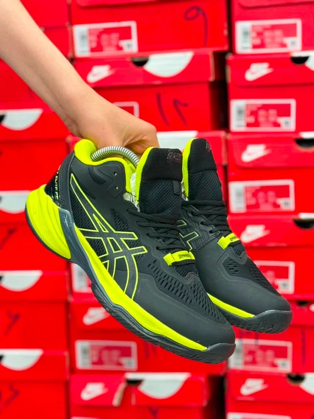کتونی آسیکس مناسب والیبال، بدمینتون، تنیس، پدل کیفیت مستر - سایز 40 تا 45 - Asics Sky Elite