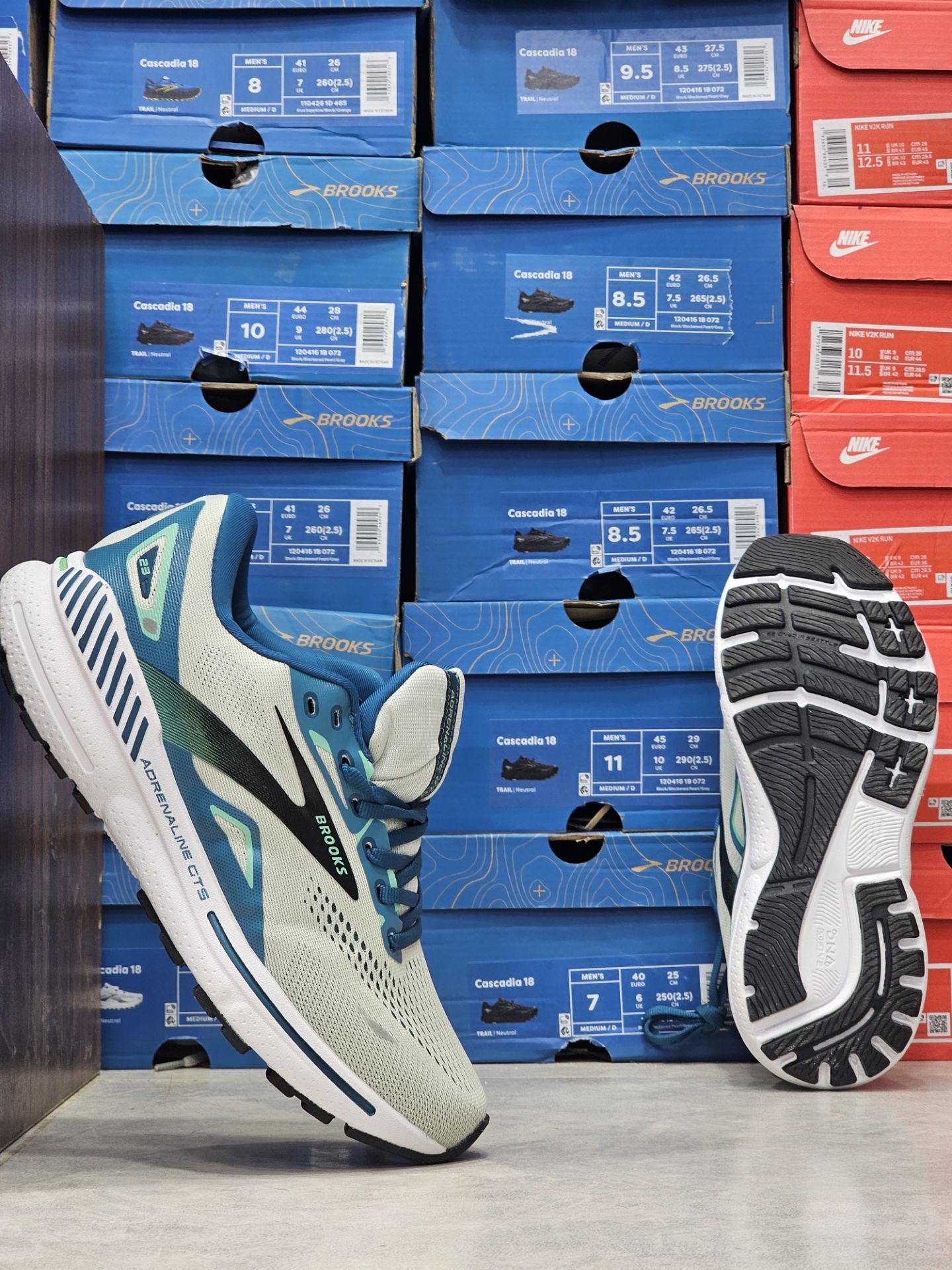 کتونی بروکس آدرنالین 23 کیفیت مستر - سایز 40 تا 45 - Brooks Adrenaline 23