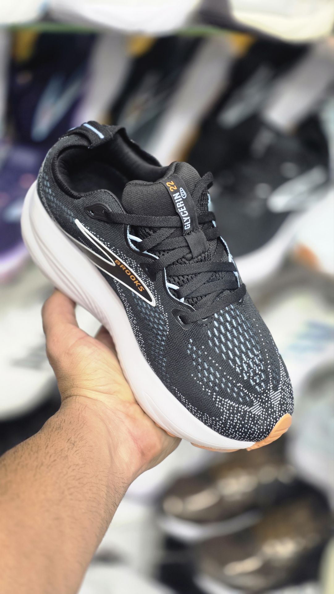 کتونی بروکس گلیسرین 22 کیفیت مستر - سایز 38 تا 45 - Brooks Glycerin GTS 22