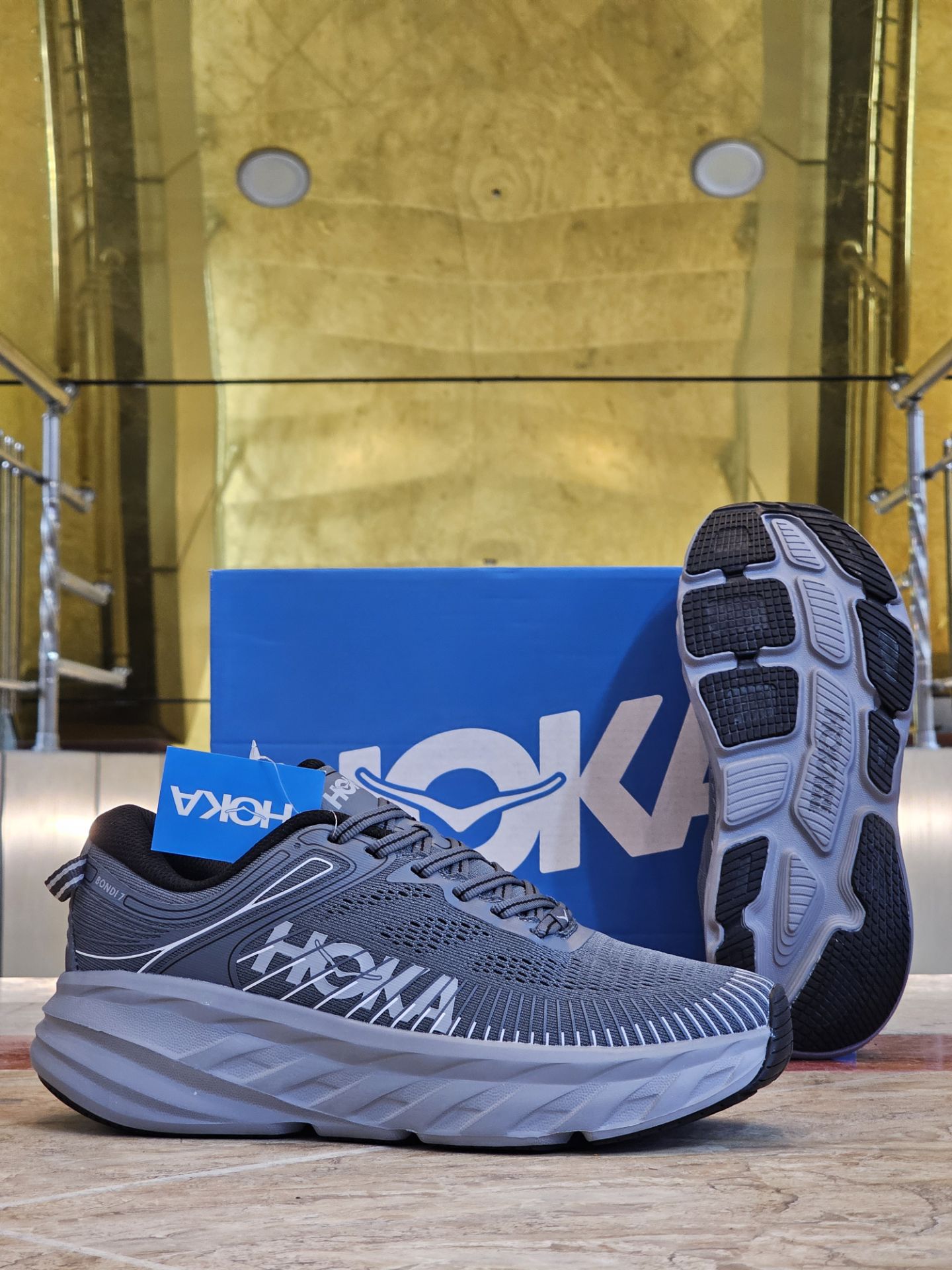کتونی هوکا باندی 7 کیفیت مستر - سایز 40 تا 45 - Hoka Bondi 7