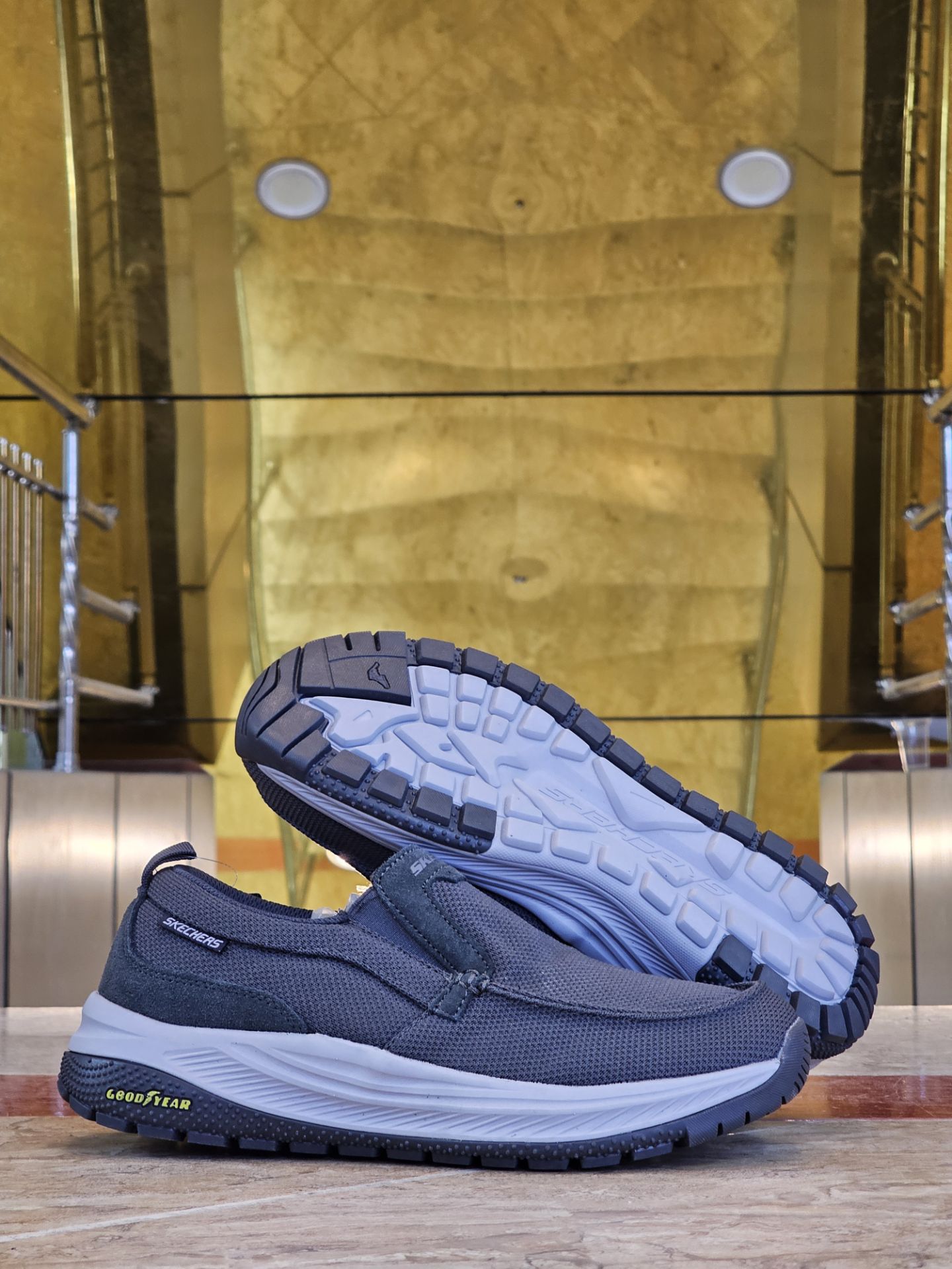 کتونی اسکیچرز اسلیپ اینز گودیر بدون بند کیفیت مستر - سایز 40 تا 45 - Skechers Slip-ins