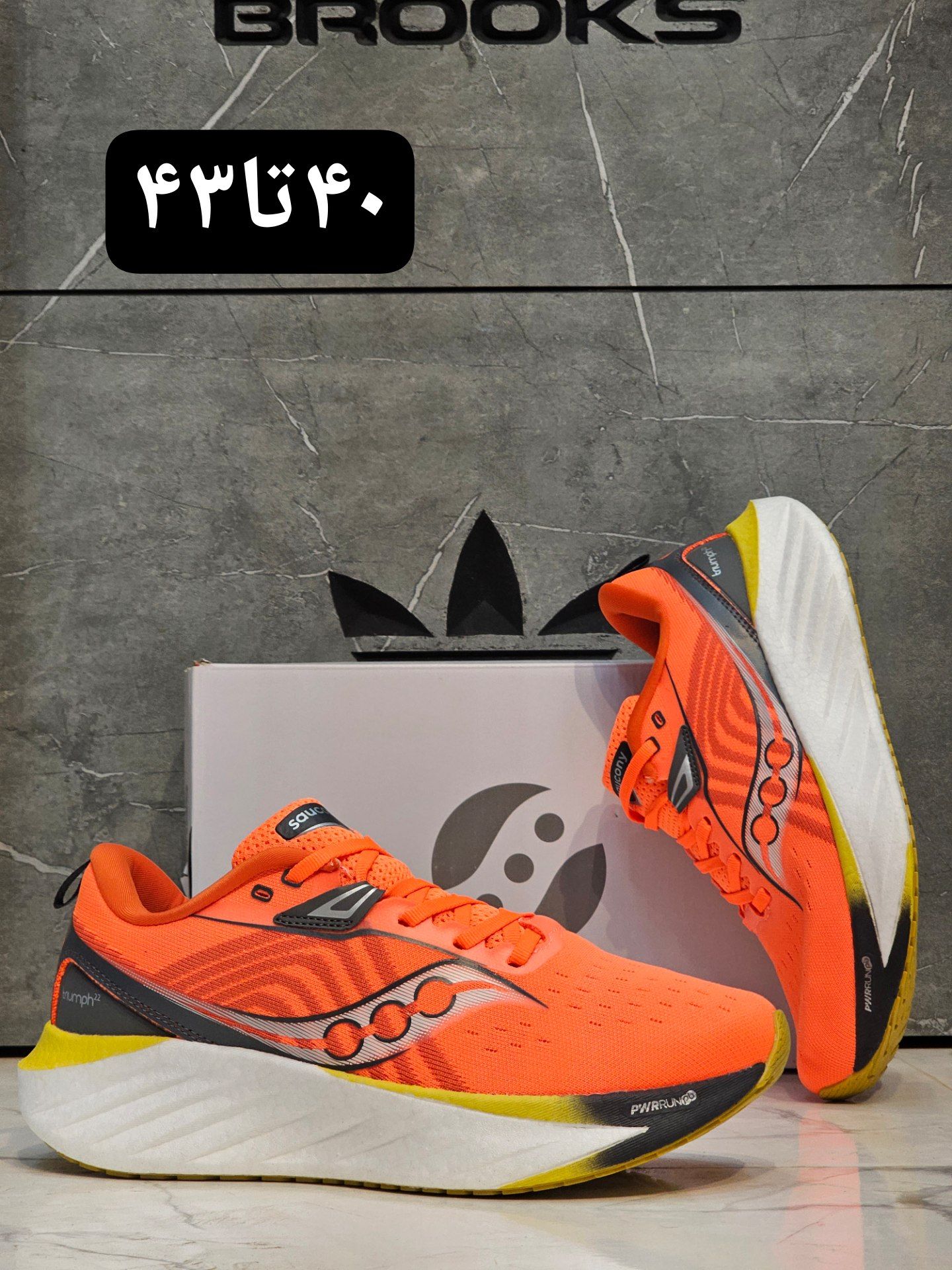 کتونی ساکونی تریامف 22 کیفیت مستر - سایز 40 تا 44 - Saucony Triumph 22
