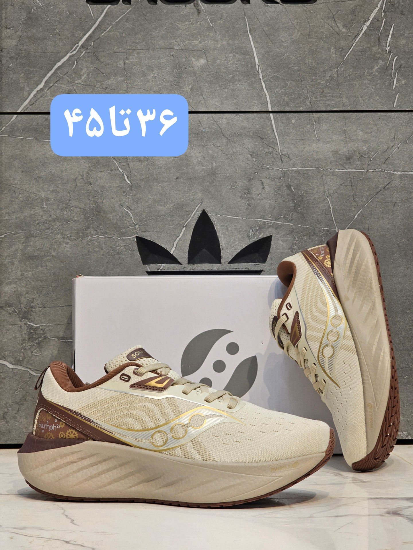 کتونی ساکونی تریامف 22 کیفیت مستر - سایز 36 تا 45 - Saucony Triumph 22