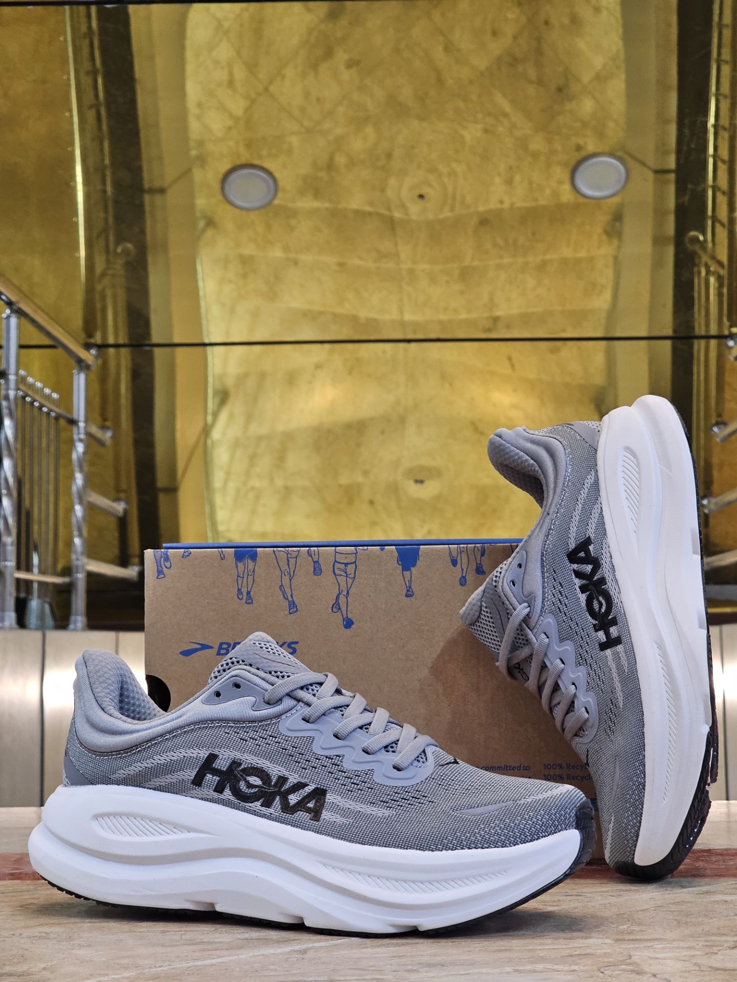کتونی هوکا باندی 9 کیفیت مستر - سایز 40 تا 45 - Hoka Bondi 9